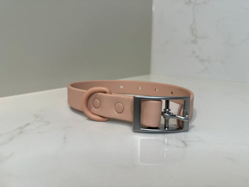 All Weather Collar (Classic Metal Buckle) - Pink