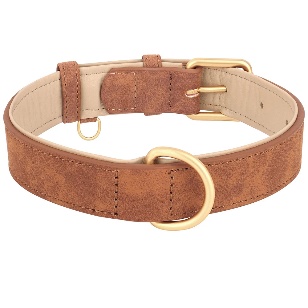 Soft Padded Collar - Tan