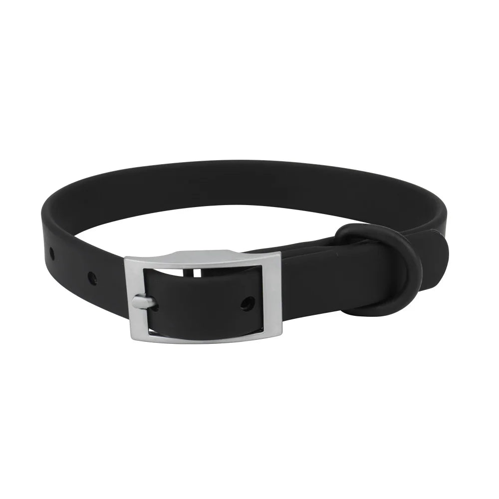 All Weather Collar (Classic Metal Buckle) - Black