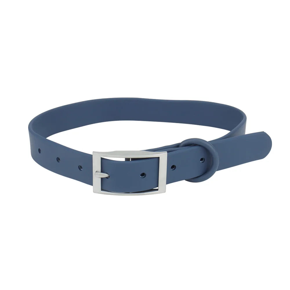 All Weather Collar (Classic Metal Buckle) - Blue